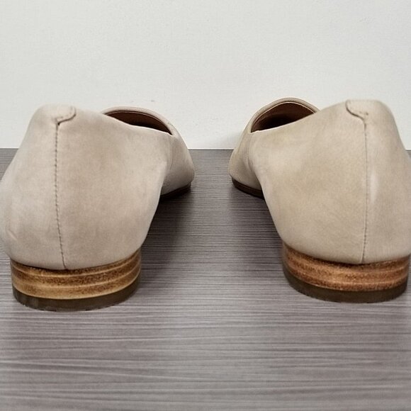 Caslon Luna Pointy Toe Flat, Nude Nubuck, Womens Size 6.5 - Picture 5 of 9